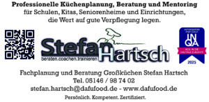 Stefan Hartsch Stärke, Nachhaltigkeit und Menschlichkeit in Großküchen